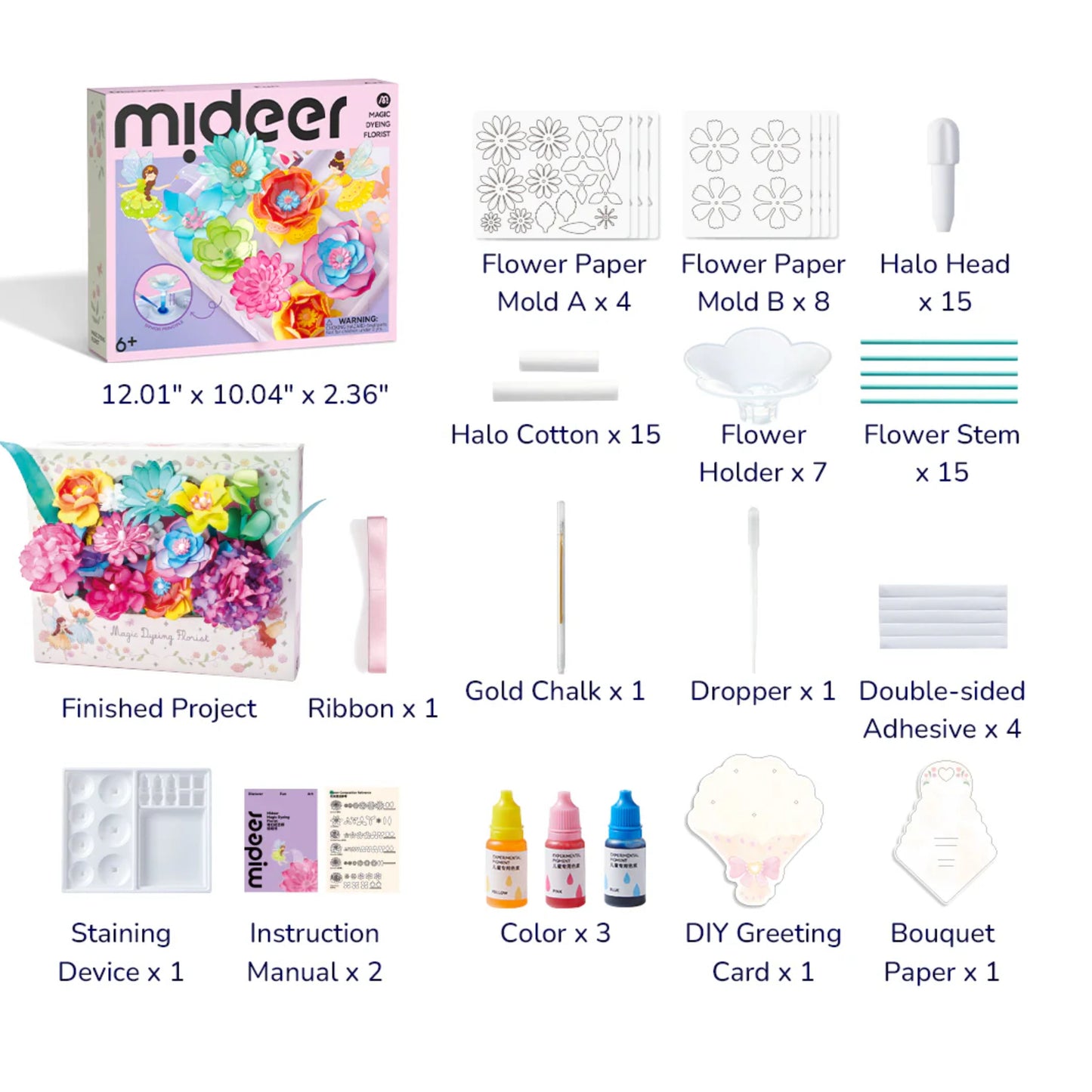 Mideer Magic Dyeing Florist by Toytinkr