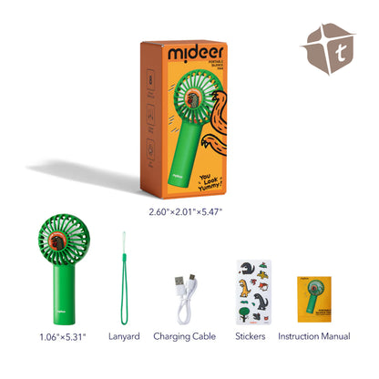 Mideer Portable Silence Fan-You Look Yummy by Toytinkr