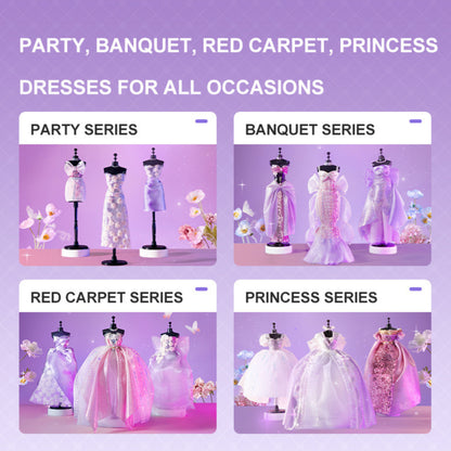 Mideer Clothing Design House - Purple Set by Toytinkr