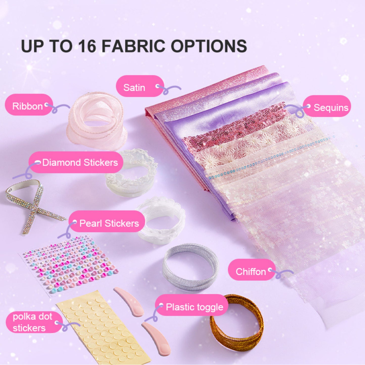 Mideer Clothing Design House - Purple Set by Toytinkr