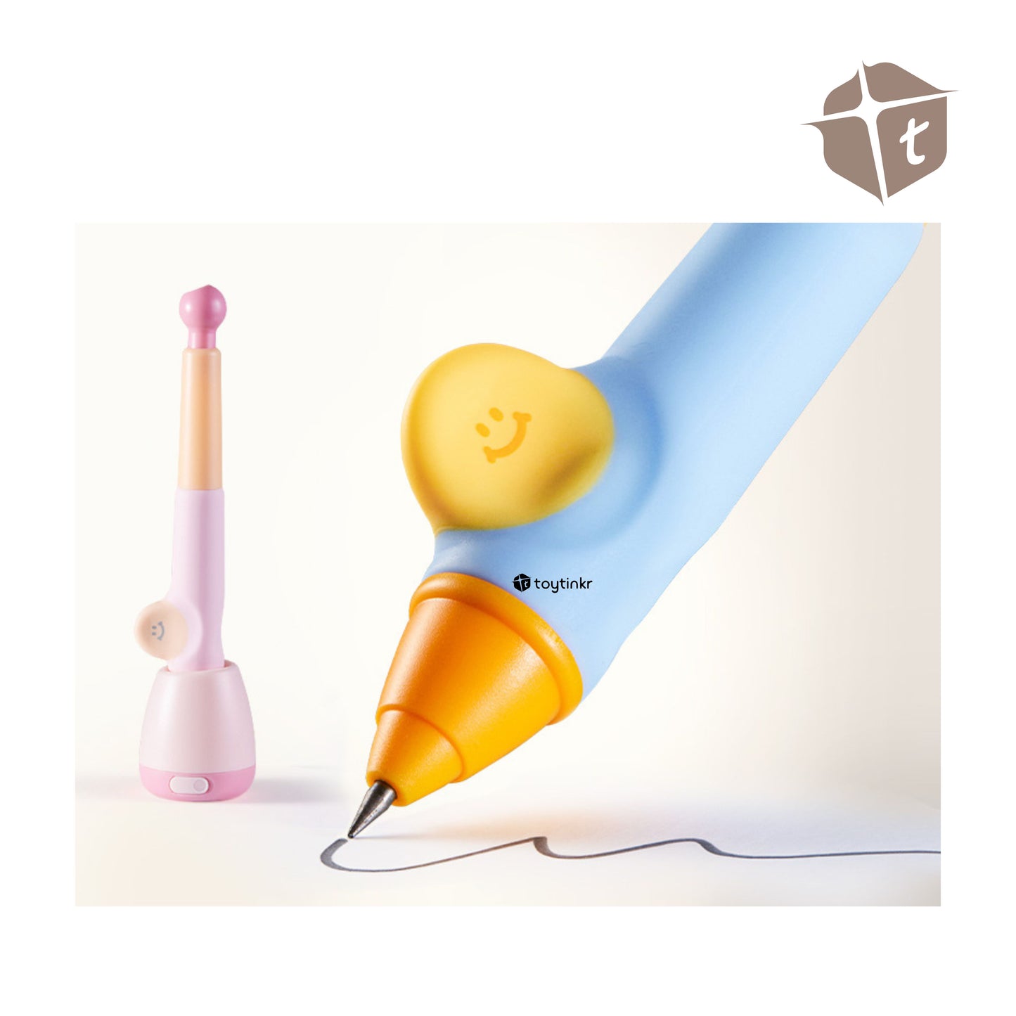 Jar Melo Grip Pencil Kit for Pre Schoolers - Pink by Toytinkr