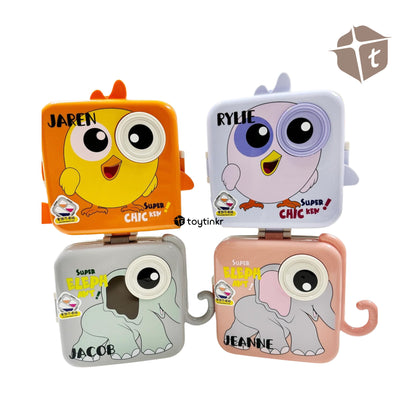 Personalized Cartoon Lunchbox by Toytinkr