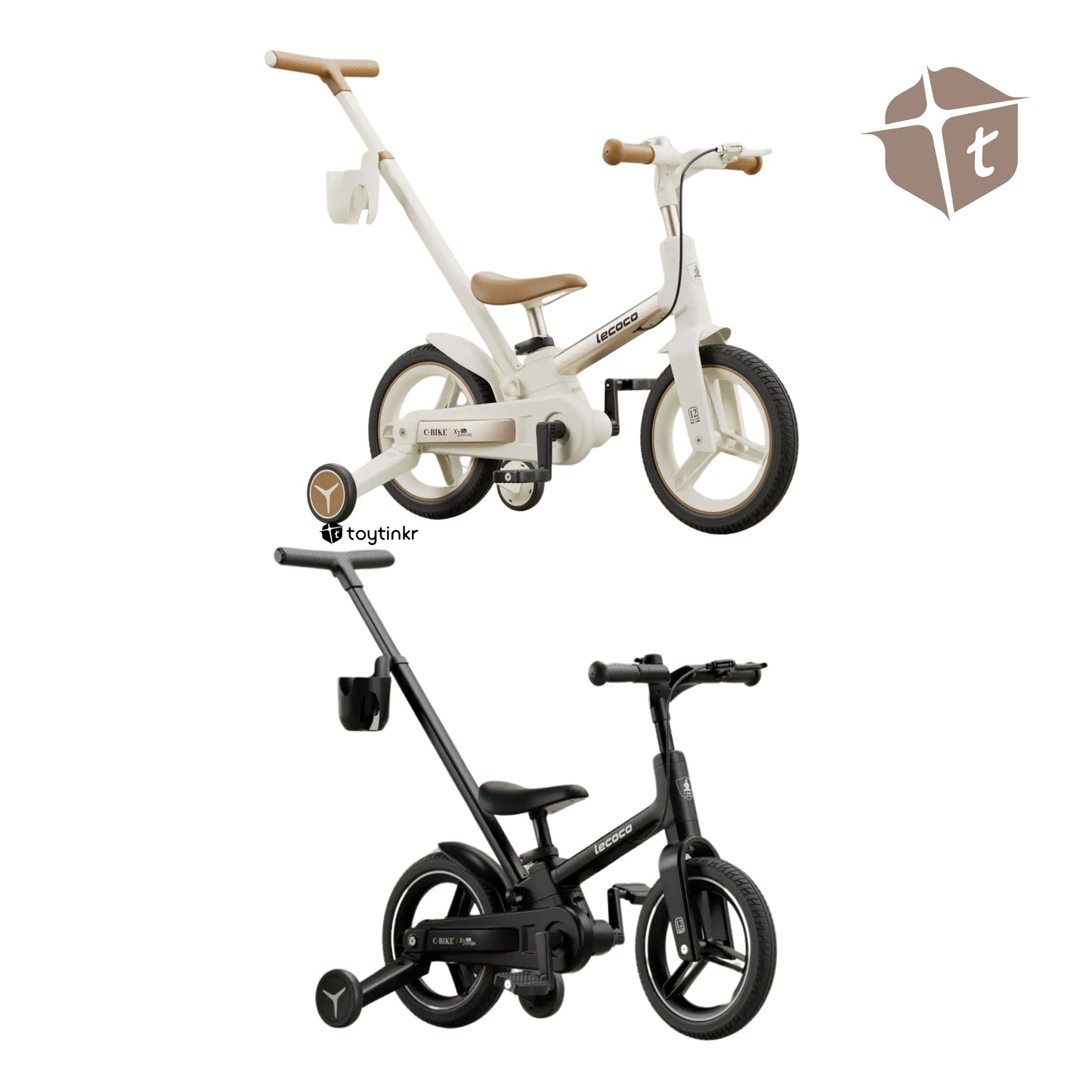 Lecoco X3PLUS Multi-Functional Bicycle by Toytinkr