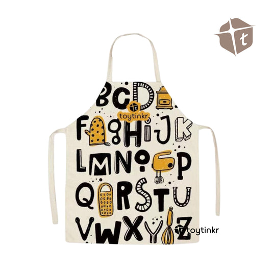 Kids Alphabet Apron by Toytinkr