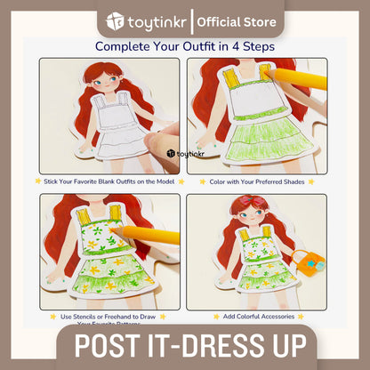 Mideer Post-It Dress Up by Toytinkr