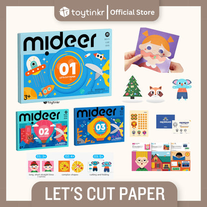 Mideer Let's Cut Paper by Toytinkr