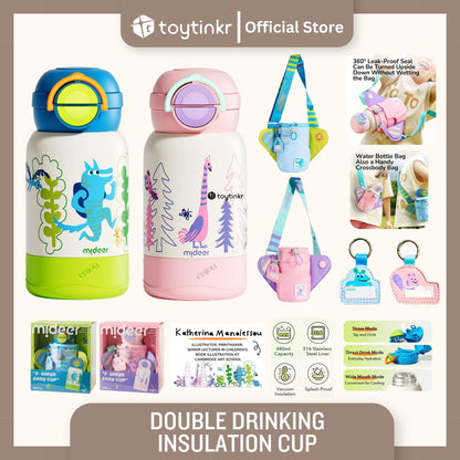 Mideer Double Drinking Insulation Cup by Toytinkr