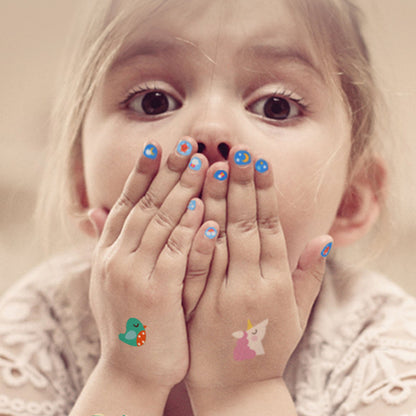 Mideer Envelope Nail Stickers 1000 Pieces - Green by Toytinkr