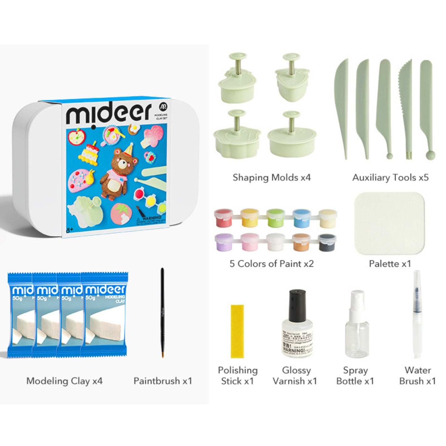 Mideer Modeling Clay Set by Toytinkr