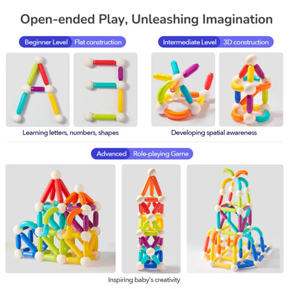 Mideer Plus Building Magnetic Sticks by Toytinkr