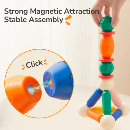 Mideer Plus Building Magnetic Sticks by Toytinkr