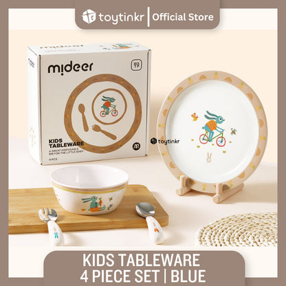 Mideer Kids Tableware 4 Piece Set by Toytinkr