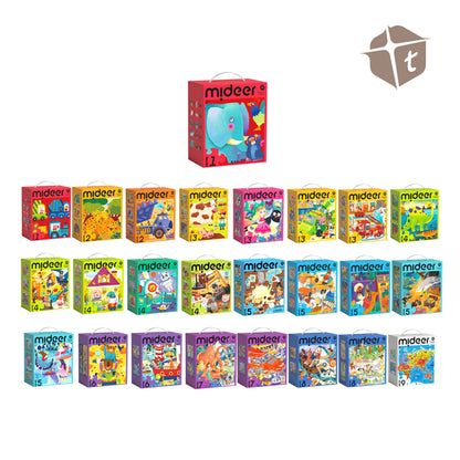 Mideer Advanced Puzzle - Level 2 Dino Engineer by Toytinkr