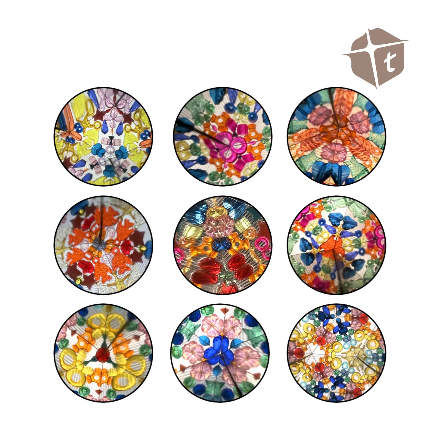 Mideer Colorful Kaleidoscope by Toytinkr