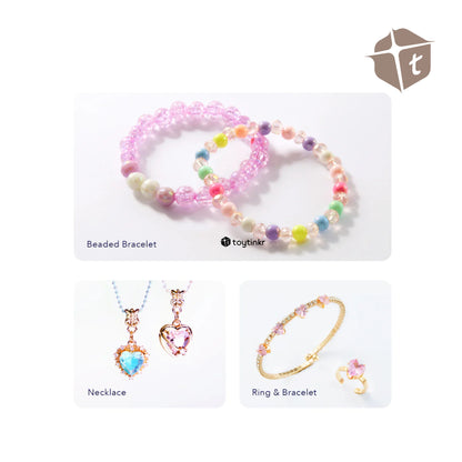 Mideer Lacing Beads DIY Kit - Fantastic Jewelry by Toytinkr