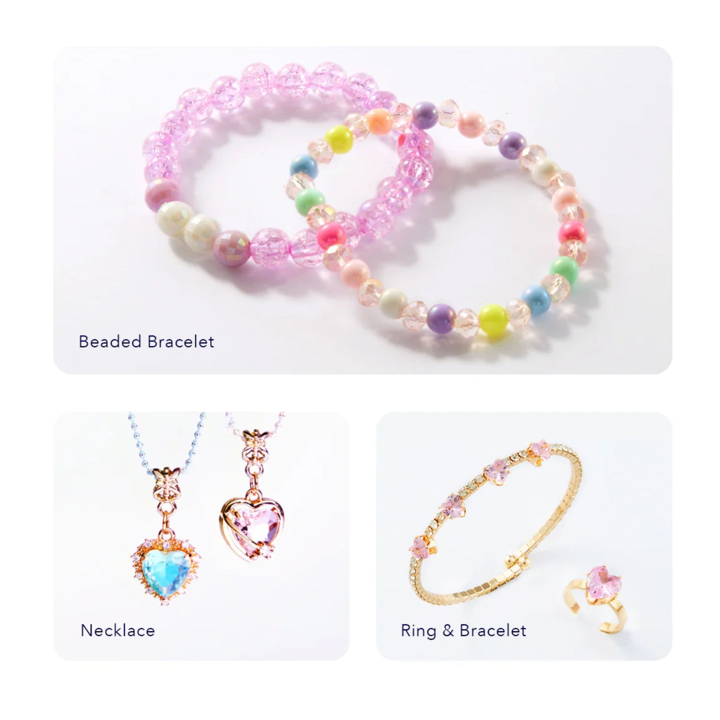Mideer Lacing Beads DIY Kit - Fantastic Jewelry by Toytinkr