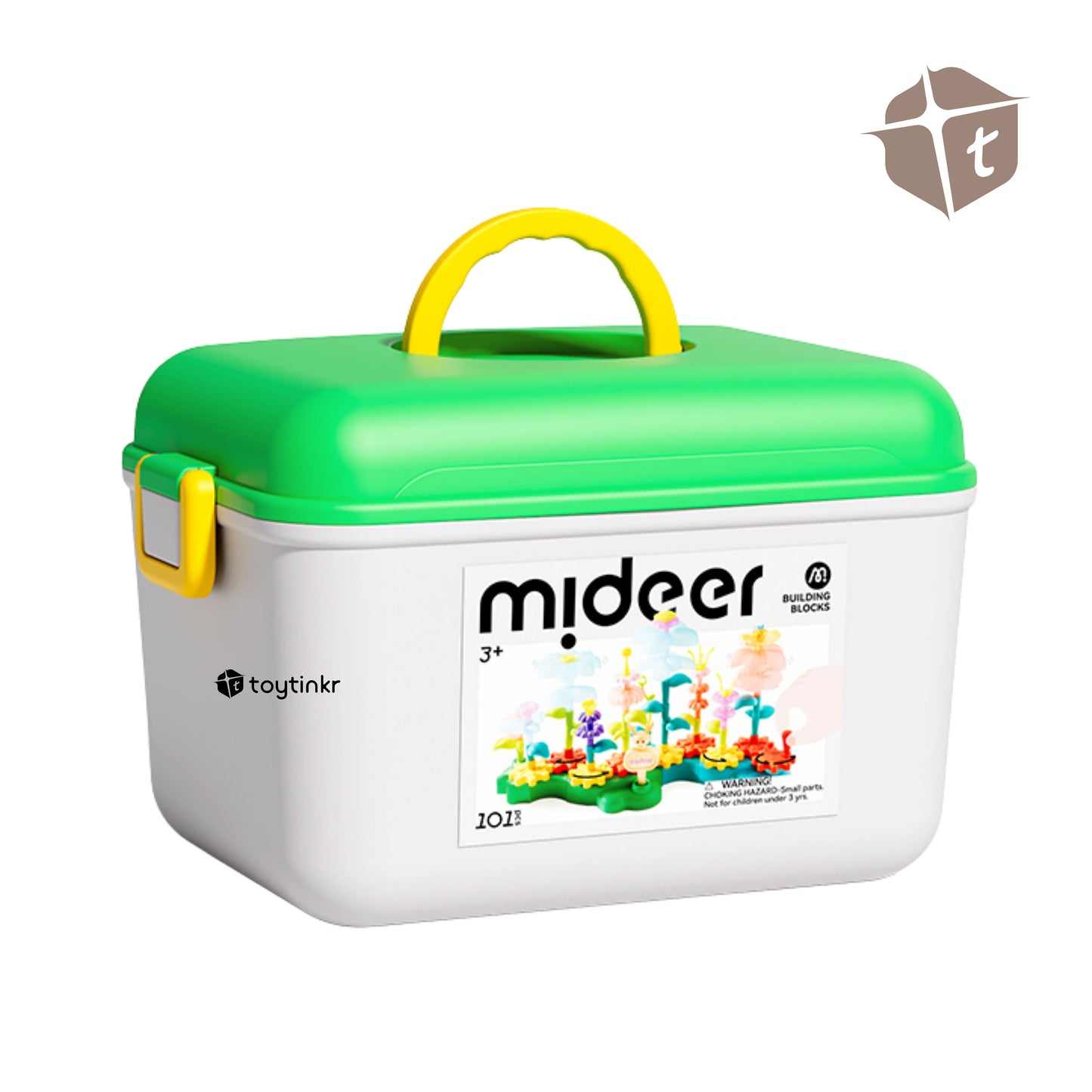 Mideer Rotating Garden Puzzle Blocks by Toytinkr