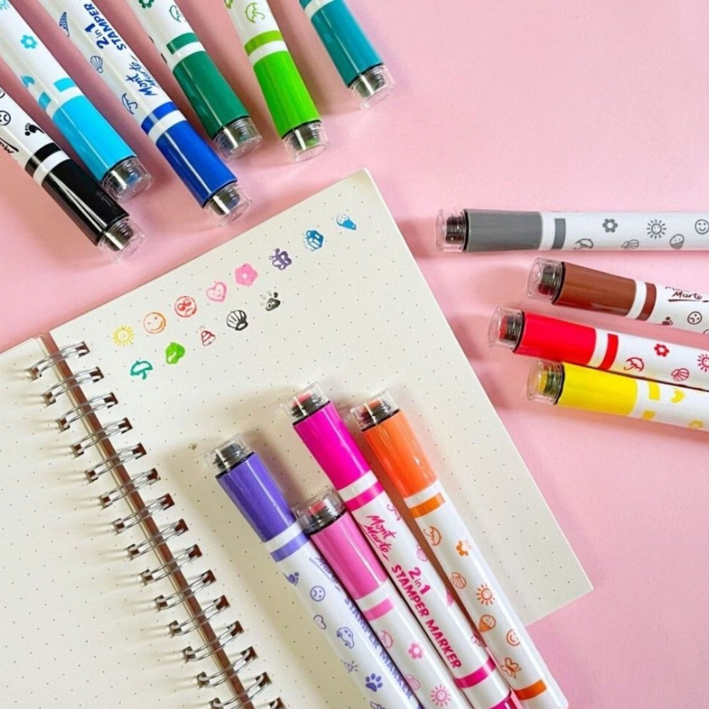 Mont Marte 2 in 1 Stamp Markers by Toytinkr
