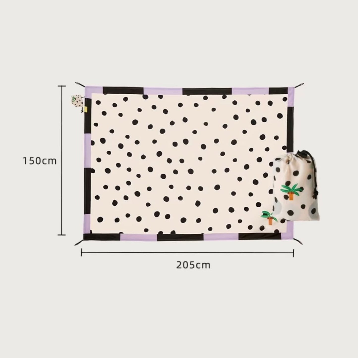 Hug Z Picnic Mat by Toytinkr