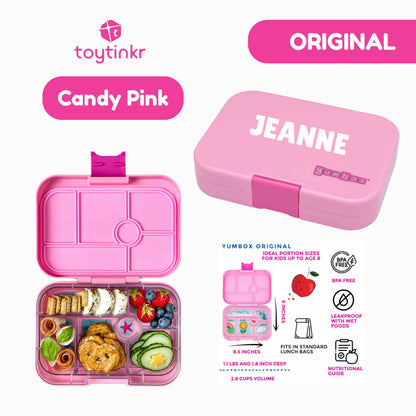 Personalized Yumbox by Toytinkr