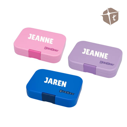 Personalized Yumbox by Toytinkr