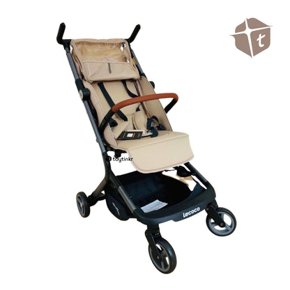 Lecoco Foldable Strollers - Brown by Toytinkr