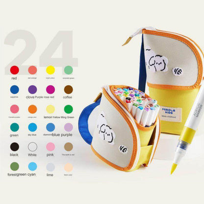 Jar Melo Brightly Acrylic Markers - 24 Colors by Toytinkr
