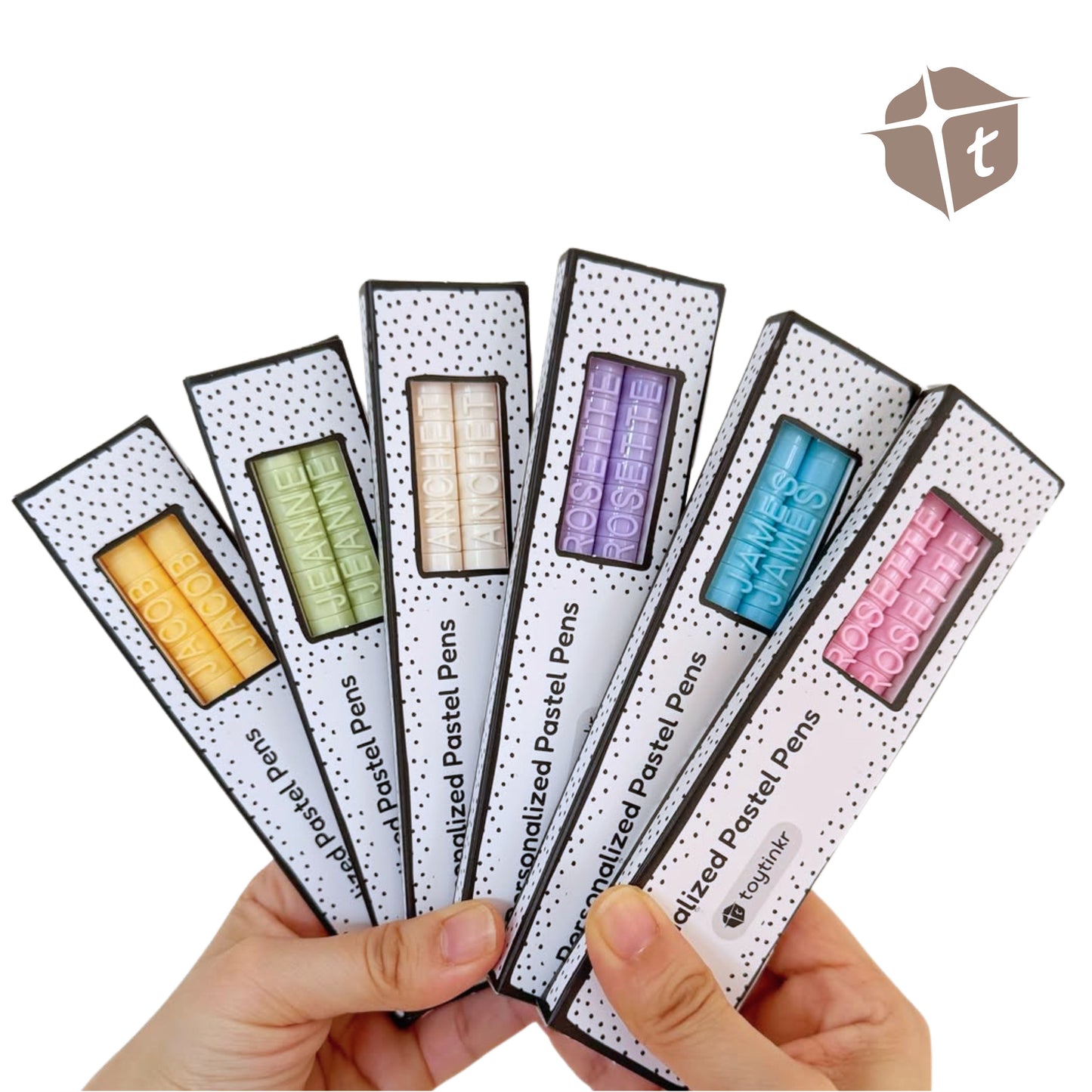 Toytinkr Personalized Pastel Pens