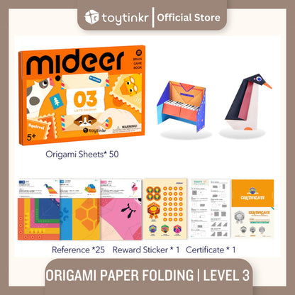 Mideer Origami Paper Folding by Toytinkr