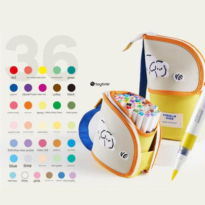Jar Melo Brightly Acrylic Markers - 36 Colors by Toytinkr