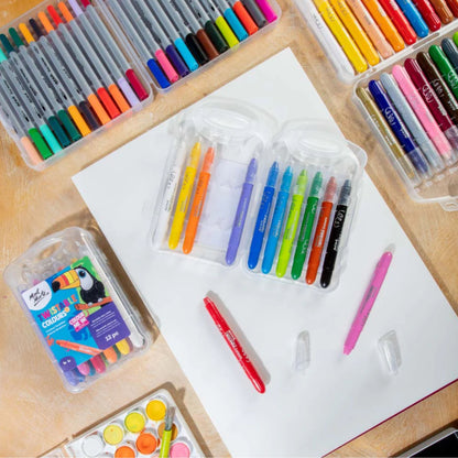 Mont Marte Twistable Colour Crayons - 12 Colors by Toytinkr