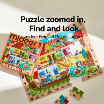 Mideer Build and Seek Puzzle - Space Treasure Hunt by Toytinkr