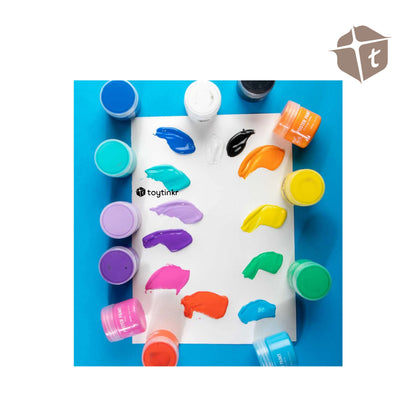 Mont Marte Poster Paint - 12 Colors 20ml by Toytinkr