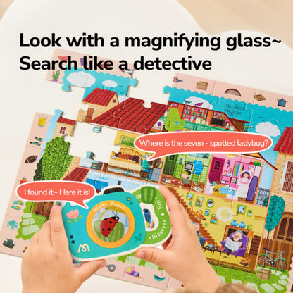 Mideer Build and Seek Puzzle - Space Treasure Hunt by Toytinkr