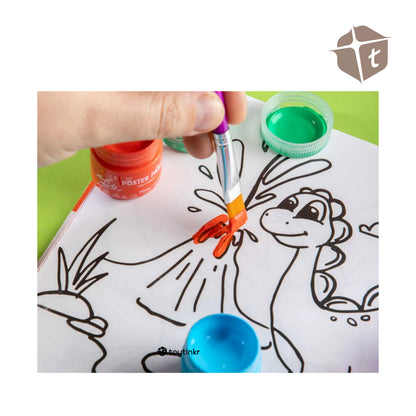 Mont Marte Poster Paint - 12 Colors 20ml by Toytinkr