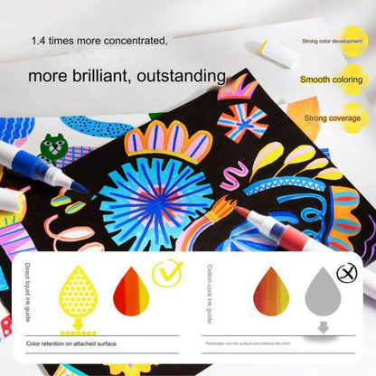 Jar Melo Brightly Acrylic Markers - 24 Colors by Toytinkr