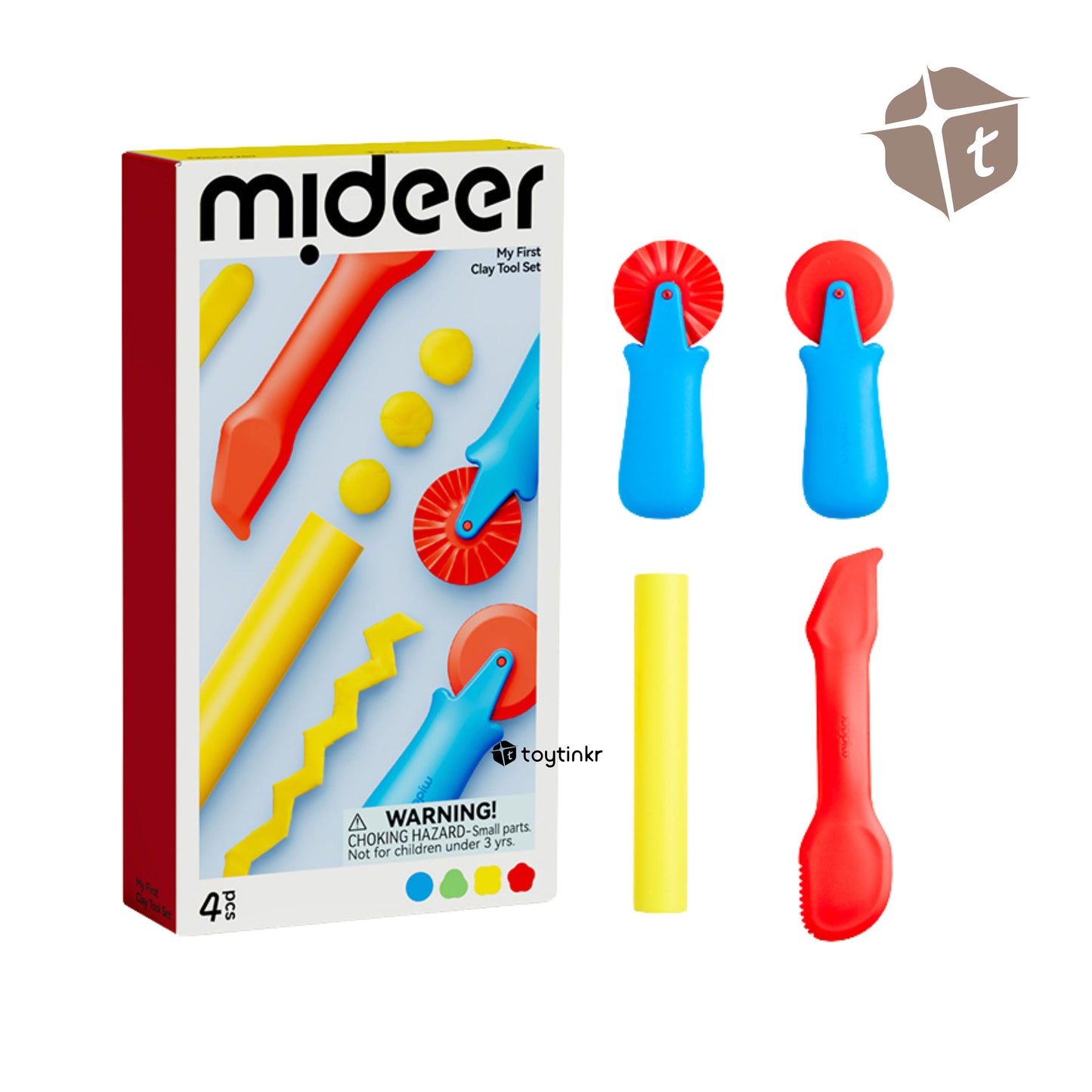 Mideer My First Clay Tool Set by Toytinkr