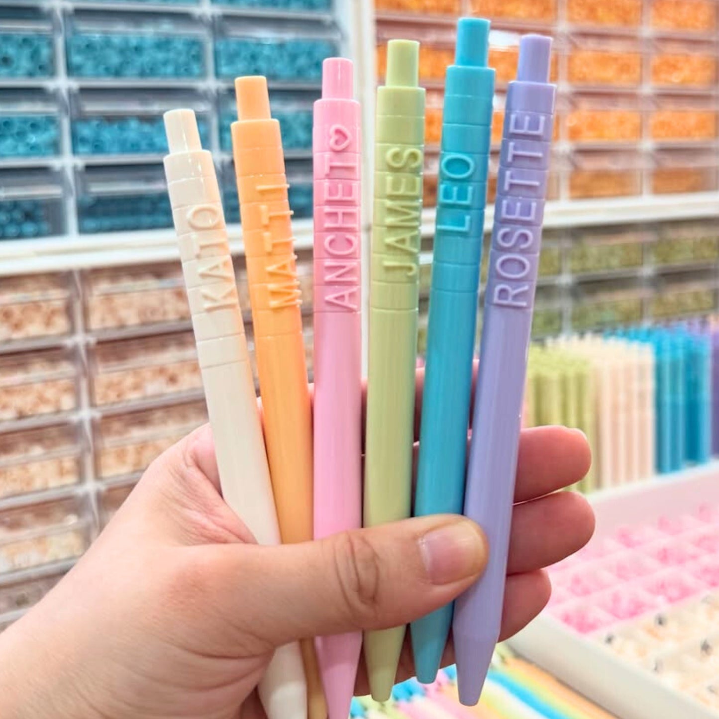 Toytinkr Personalized Pastel Pens
