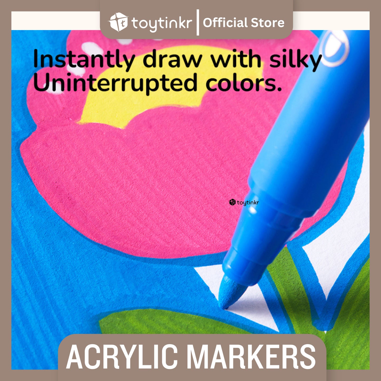 Mideer Acrylic Markers Art Markers (Personalized) by Toytinkr