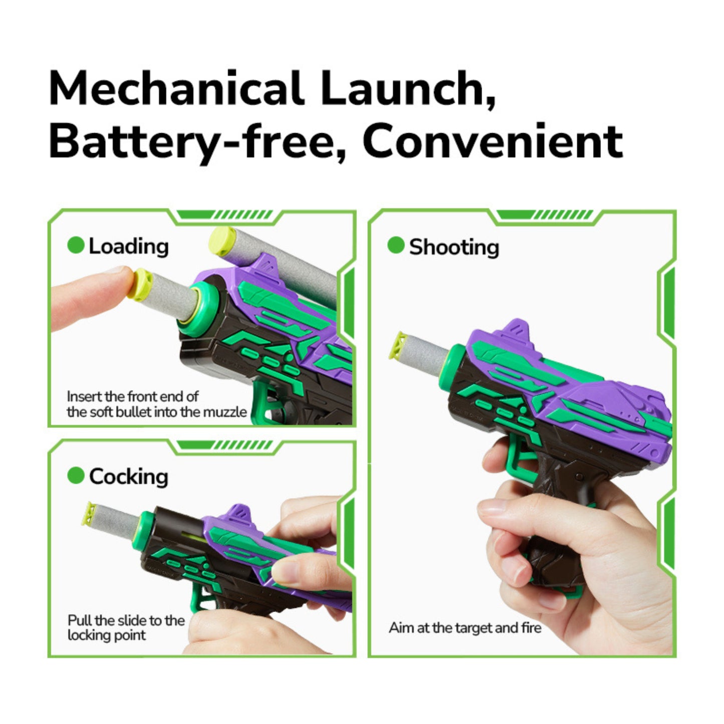 Mideer Soft Dart Blaster by Toytinkr