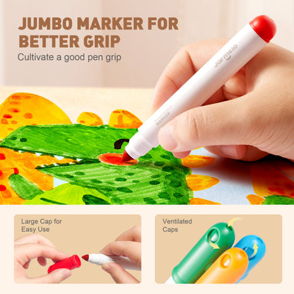 Jar Melo Personalized Portable Washable Markers - 24 Colors by Toytinkr