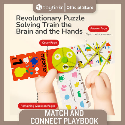 Mideer Match and Connect Playbook by Toytinkr