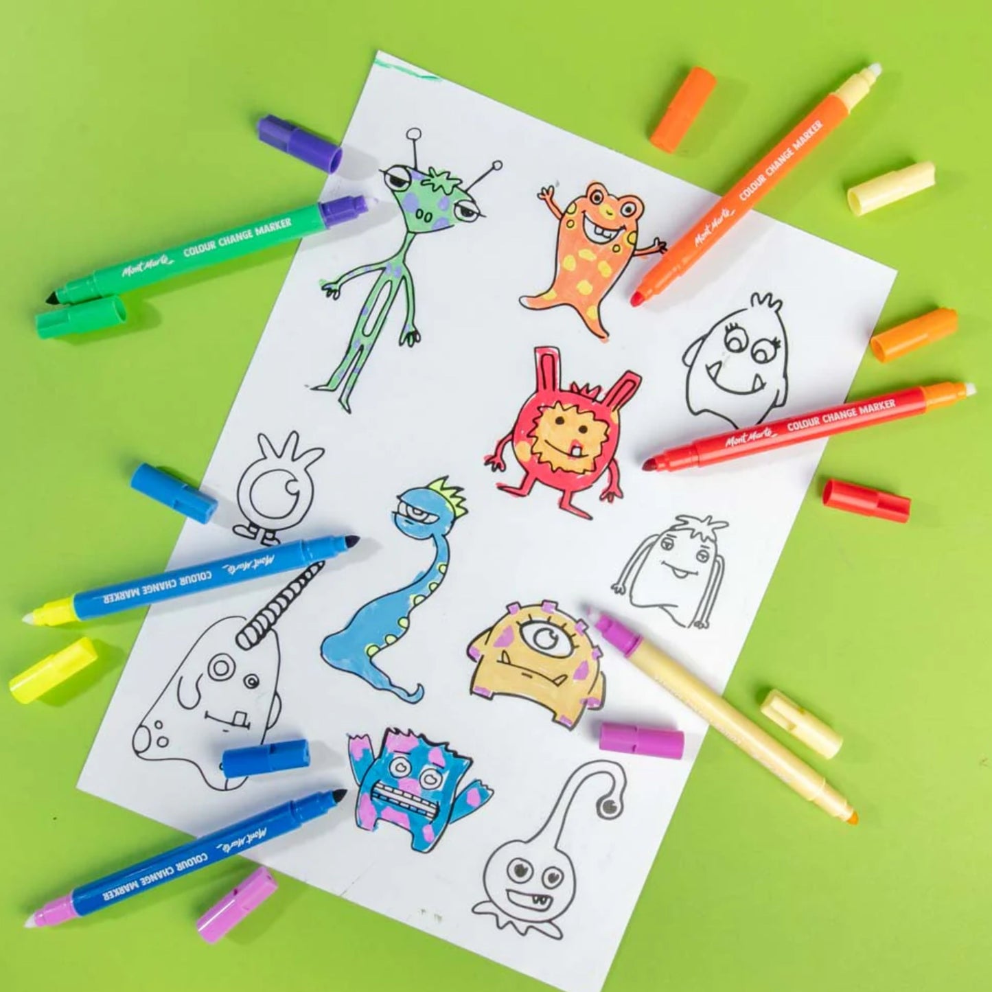Mont Marte Colour Change Markers by Toytinkr