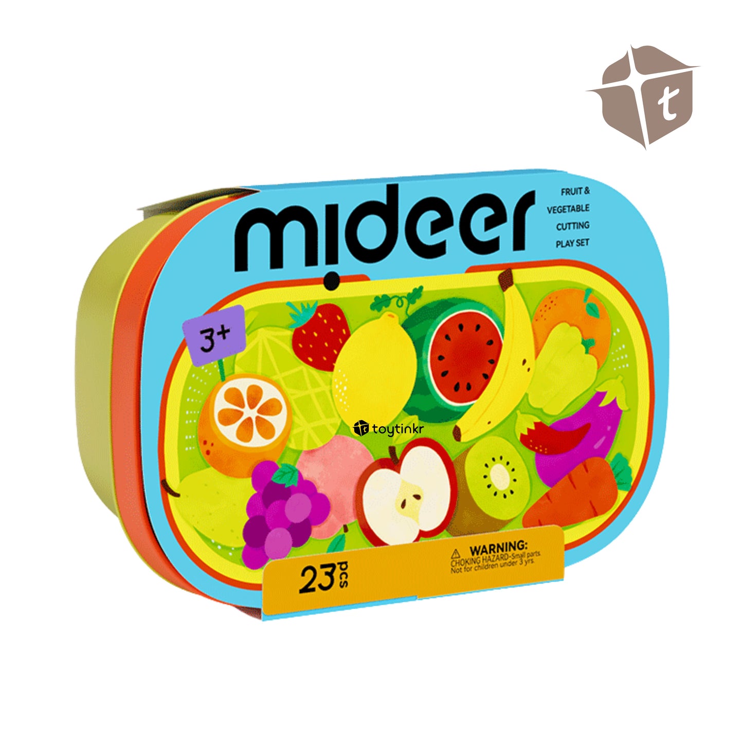Mideer Fruits and Vegetables Cutting Playset by Toytinkr