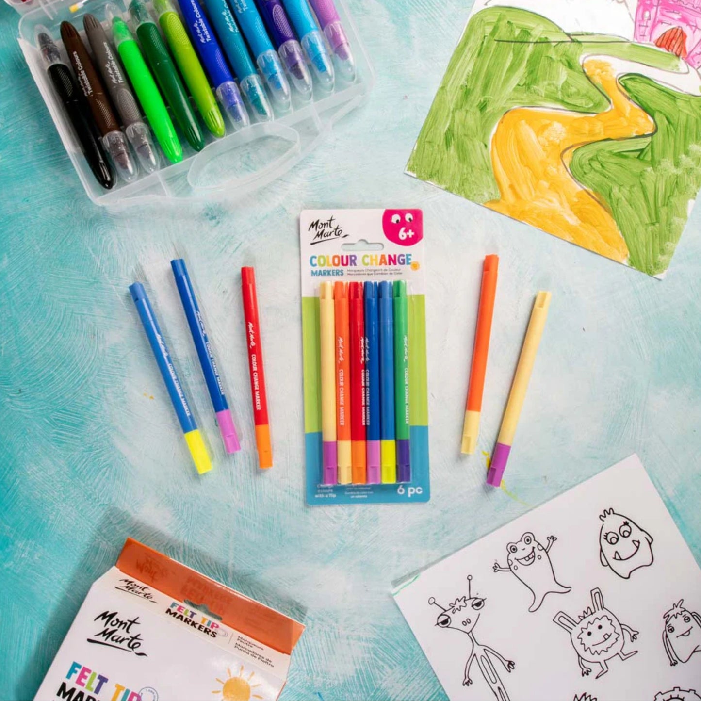 Mont Marte Colour Change Markers by Toytinkr