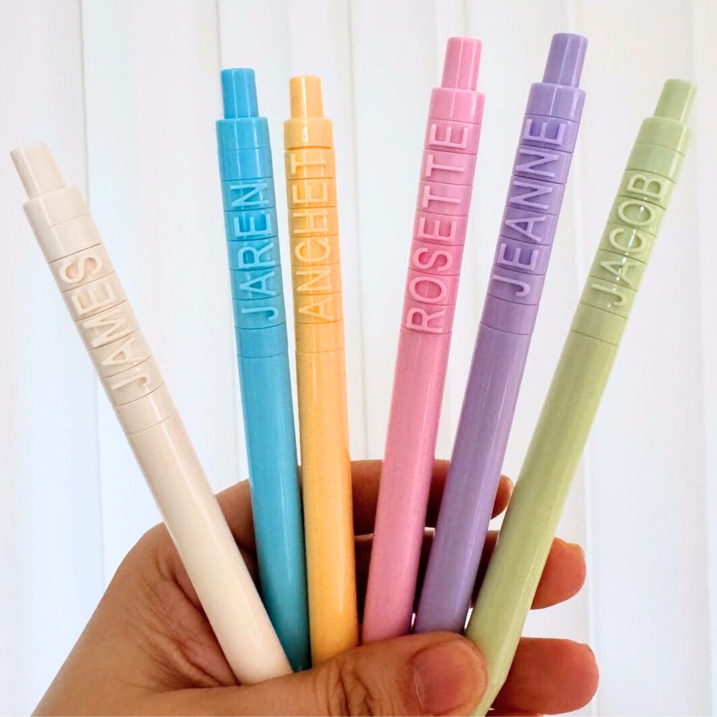 Toytinkr Personalized Pastel Pens
