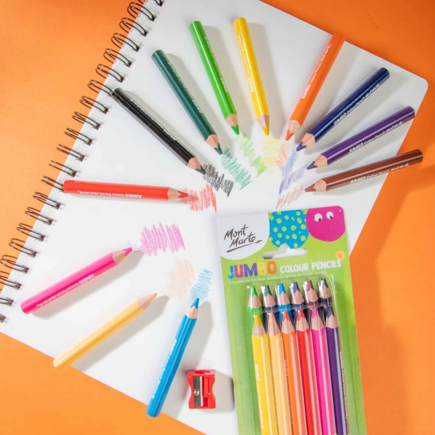 Mont Marte Jumbo Colour Pencils by Toytinkr
