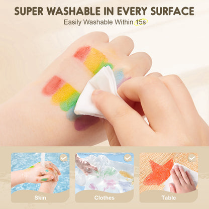 Jar Melo Portable Silky Crayon Pen Bag - 24 Colors by Toytinkr