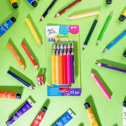 Mont Marte Jumbo Colour Pencils by Toytinkr
