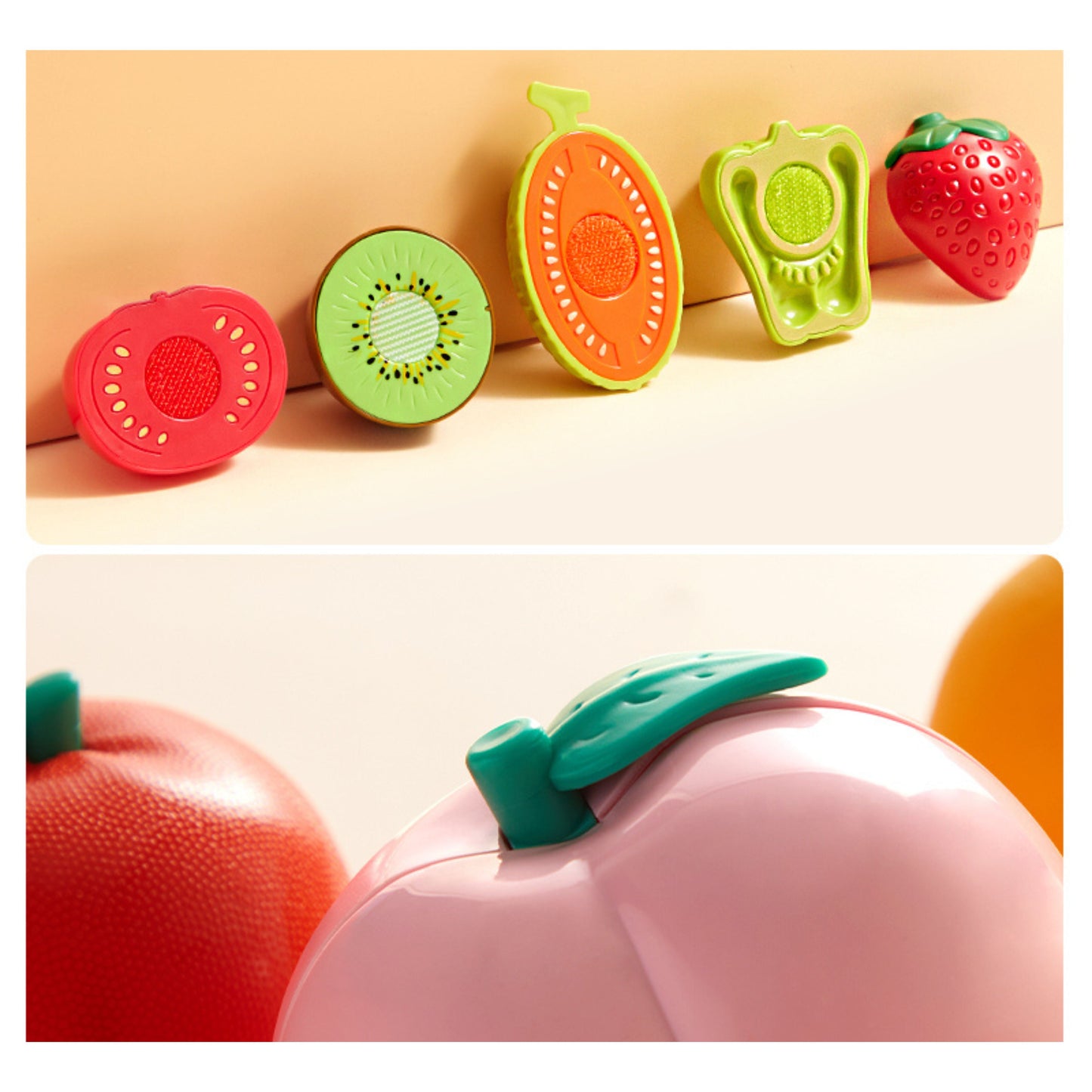 Mideer Fruits and Vegetables Cutting Playset by Toytinkr
